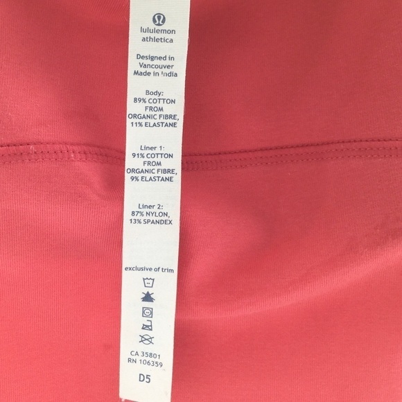 Two Piece Lululemon Athletica tank /bra hook & latch closure - Picture 6 of 8